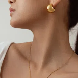 Perfectly Average Hollow Chunky Hoops image 2