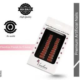 Venihea Rhinestone Crede Artificial Nails - Set of 24 image 2