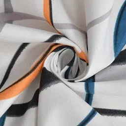 WELLNEST Unisex White Bedsheets image 2