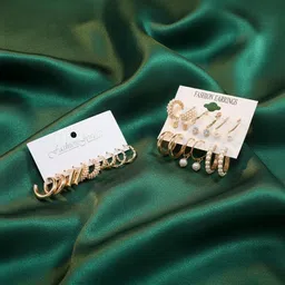 DressBerry Geometric Hoop Earrings-picture-22