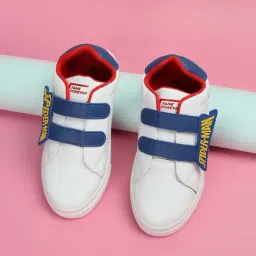 Fame Forever by Lifestyle Kids White & Blue Casual Sneakers-picture-28