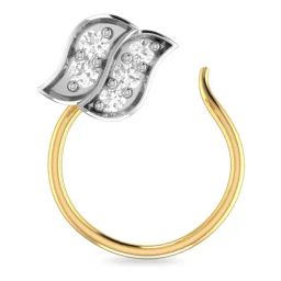 PC Jeweller Braoin 18k Gold Nosepin for Women-picture-44
