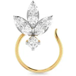 PC Jeweller Brendon 18k Gold Nosepin for Women-image-2