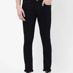 Wrangler Black Straight Fit Jeans-picture-17