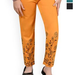 BAESD Girls Pack Of 3 Printed Cotton Lounge Pants-picture-3