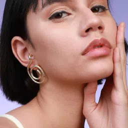 Sohi goldplated drop earrings earrings image 2