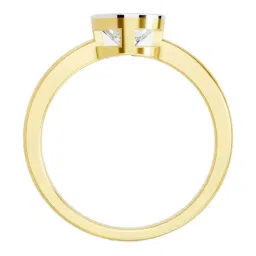 Sparkles 14k (585) Yellow Gold Lab Grown Diamond Rings image 2