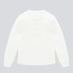 Kiddopanti Unisex Navy & White Solid Full Sleeves T-Shirt (Pack Of 2) image 4