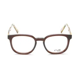 Irus Brown Square Eye Frames for Men image 2