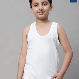 Friskers Boys Pack Of 2 Pure Cotton Basic Vests 070525KDC-02-05-image-63