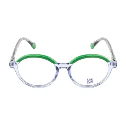 SeeSaw Green Round Eye Framesfor Kids image 2