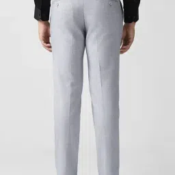 Van Heusen Grey Slim Fit Trousers image 2