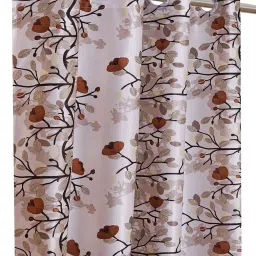Romee Multi Polyester Floral Curtains and Sheers image 2