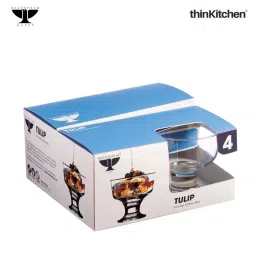 ravenhead TULIP SET OF 4 SUNDAE DISHES 28CL image 2