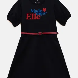 ELLE Girls Black Dress-image-36