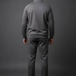 SANDPIPER Self Design Mock Collar Tracksuits image 3