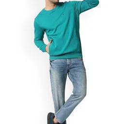 Basics Men Cotton Jean Regular Fit Low-Rise Low Distress Stretchable Jeans image 5