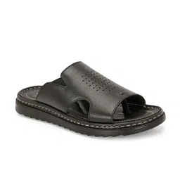UNDERROUTE Men Leather Comfort Sandals image 2