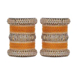 leshya Women Traditional Bridal Bangle Set-picture-41