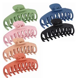 SH FSN Women Set of 6 Comb Shape Claw Clip-picture-19