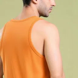 BAESD Printed Scoop Neck Cotton Gym Vest image 3
