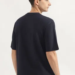United Colors of Benetton Men Typography Printed Round Neck Cotton Oversized T-shirt image 4