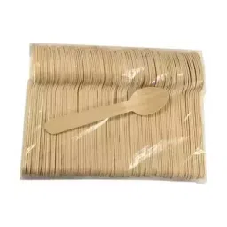 Casa Disposable Wooden Spoon 110 mm (Pack of 500 Pcs)-image-53
