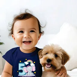 Lillypupp Infants Printed Pure Cotton Bodysuit image 5