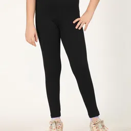 Zion Full Length Solid Leggings -Black-picture-18