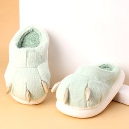 Oh! Pair Slip On Winter Shoes - Green-picture-6