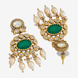 Kushal's Fashion Jewellery Contemporary Drop Earrings image 3