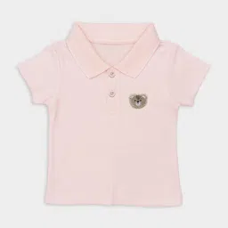 Mi Arcus 100% Cotton Knit Full Sleeves Striped Cardigan With Tee - Grey & Pink image 5