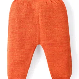 Babyhug Knitted Full Sleeves Striped Designed Sweater Set - Multicolour image 5