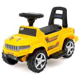 Joyride Electric Jeep Ride on for Kids with Music & Horn Steering | Foot Accelerator| Backrest I Headlight | Music | Big Wheels | Battery Operated Ride On for Kids 1 to 4 Years image 5