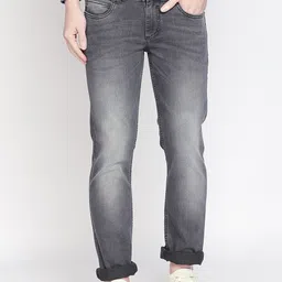 Basics Men Grey Skinny Fit Low-Rise Clean Look Stretchable Jeans image 1