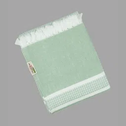 Ramraj Pink & Green 4 Piece Cotton 170 GSM Towel Set image 2