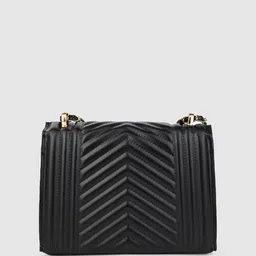 Styli PU Structured Sling Bag with Quilted image 3