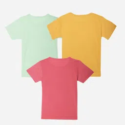 Vimal Jonney Boys Multicolor Printed T-Shirt (Pack Of 3) image 2
