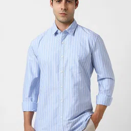 Van Heusen Sport Men Slim Fit Striped Casual Shirt-picture-15