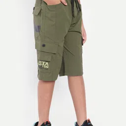 PUPPET-NX Boys Regular Fit Mid-Rise Cotton Sports Shorts image 3