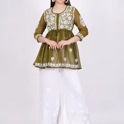 SUFIZA LIFESTYLE Embroidered Tunic-image-93