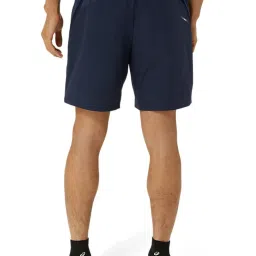 Asics Navy Regular Fit Sports Shorts image 2