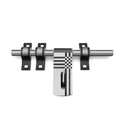 Legal 2pcs P-136 Stainless Steel Latching Draw Hasp image 3