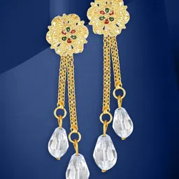 VIVASTRI Women Gold-Plated Alloy Earrings-picture-29