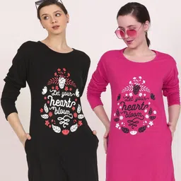 ONE SKY Women 2 Printed Pockets 1 T-shirt-picture-38