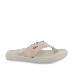 MediFeet Men's Beige Flip Flops image 2