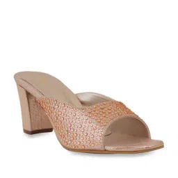 Pelle Albero Women's Peach Casual Sandals-picture-13