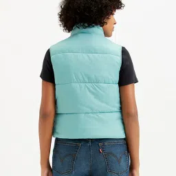Levi's Crystal Blue Puffer Jacket image 2