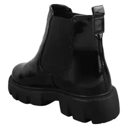 Shoetopia Kids Black Chelsea Boots image 3
