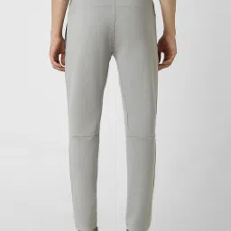 Van Heusen Grey Slim fit Solid Casual Track Pant image 2